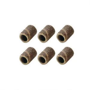 1/4" Diameter Sanding Bands - 120 Grit - 6 Pack