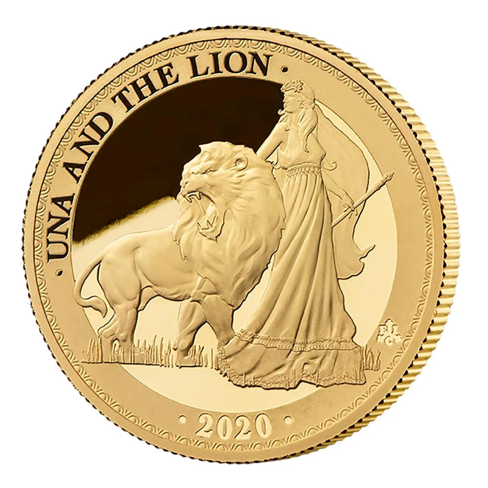 2020 Una and the Lion 1oz gold proof coin - SOLD OUT