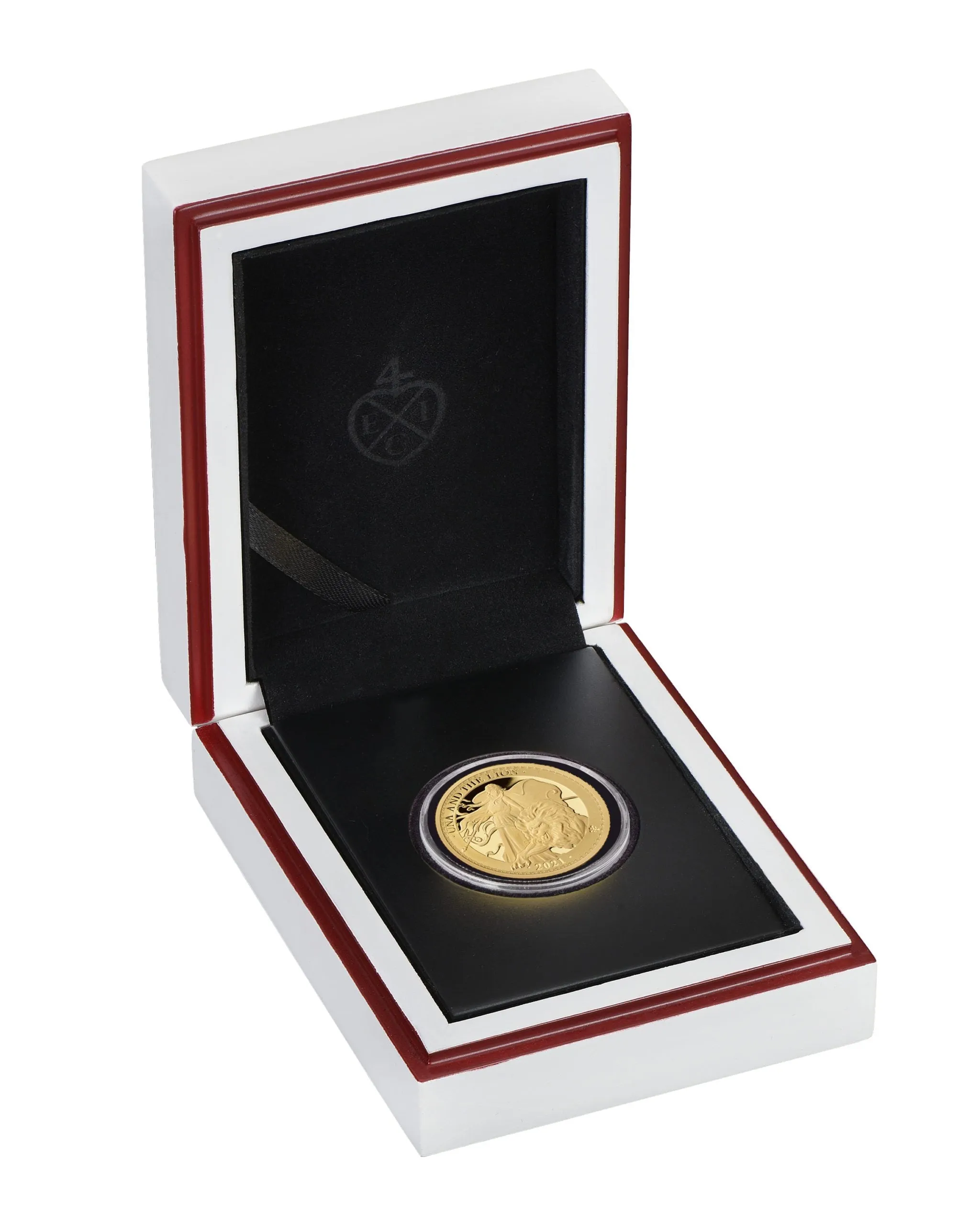 2021 Una & the Lion 1/4oz Gold Proof Coin