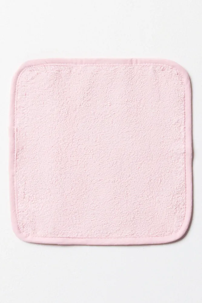 3 Pack Bunny Face Cloths Pink