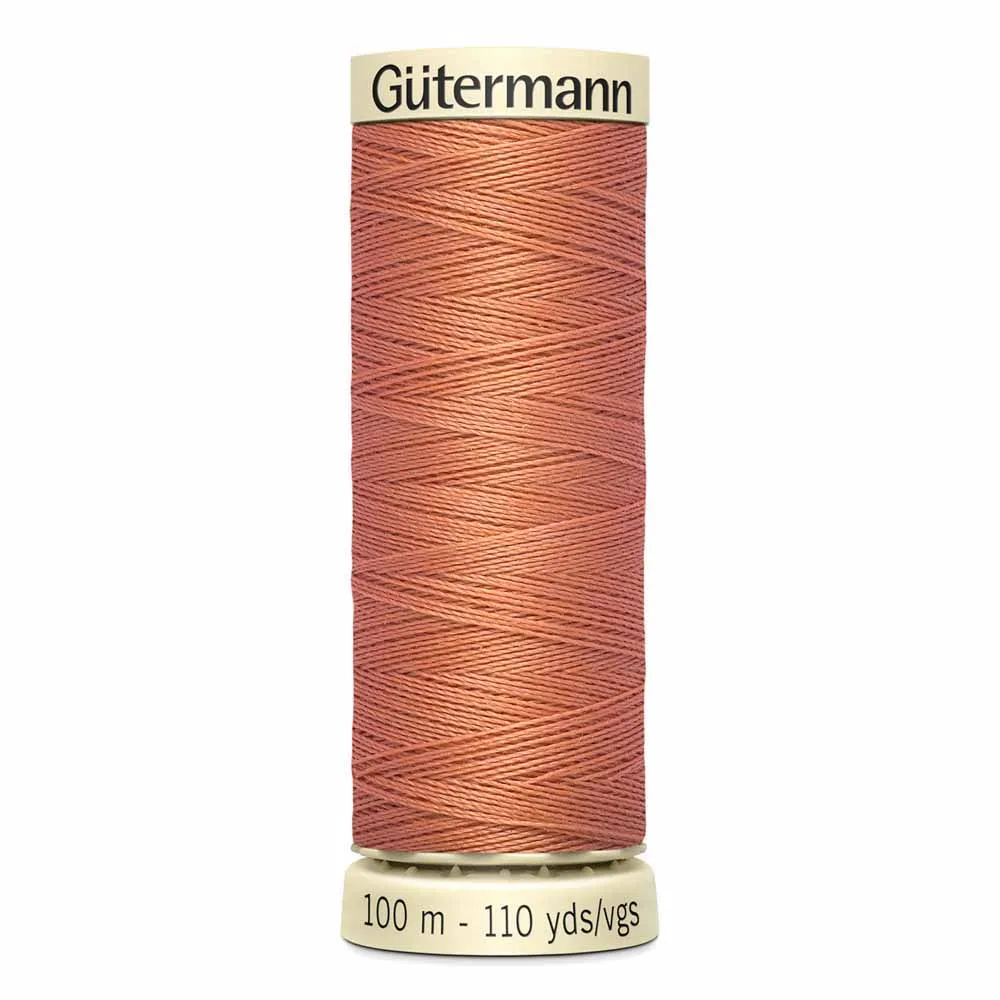 363 - Dark Peach - Gutermann Sew-All Thread - 100 metres