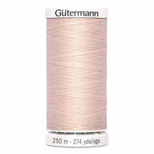 371 - Salmon Buff - Gutermann Sew-All Thread - 250 metres