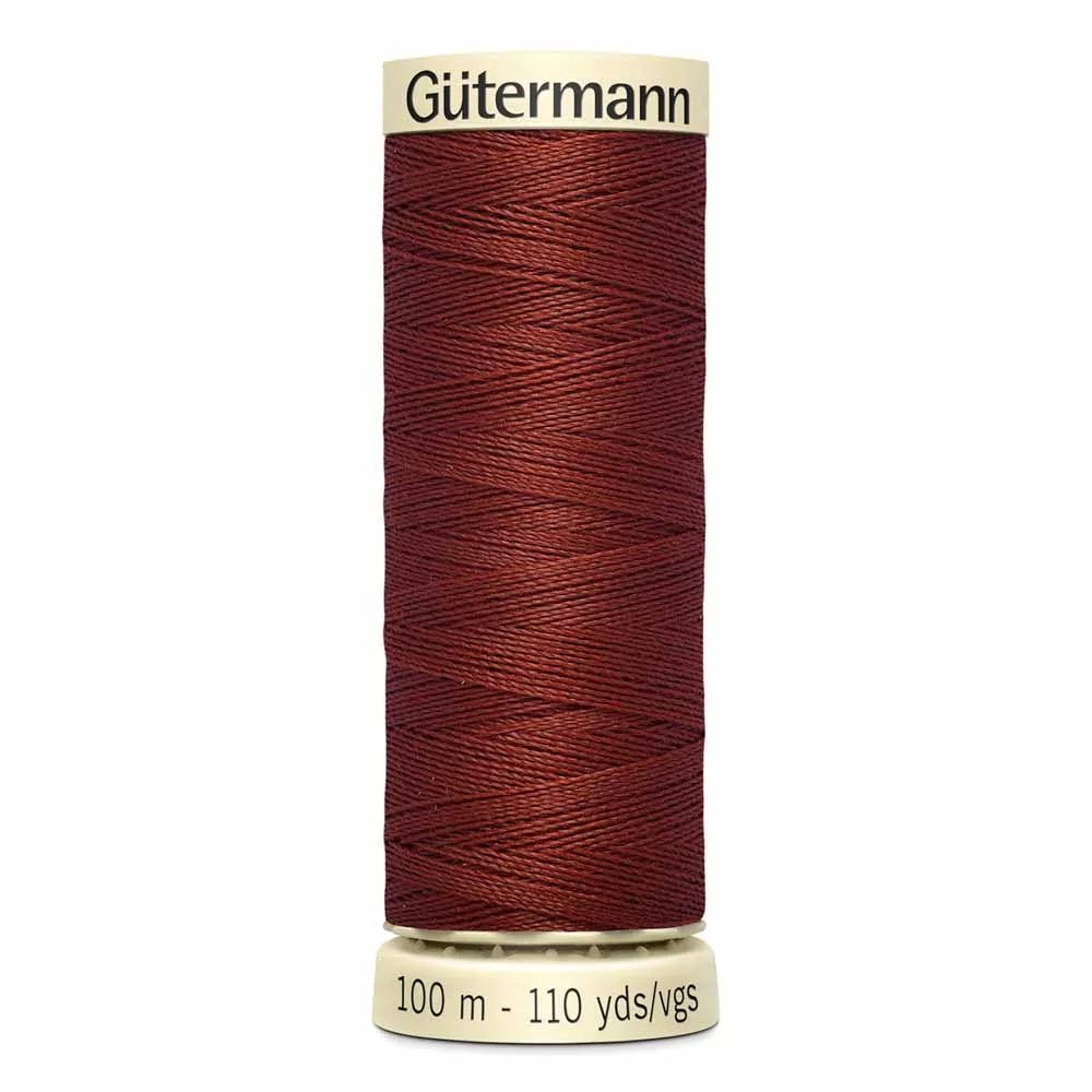 576 - Dark Copper - Gutermann Sew-All Thread  - 100 metres