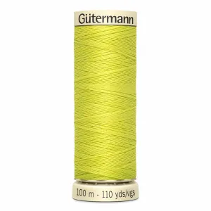 712 - Lime - Gutermann Sew-All Thread  - 100 metres