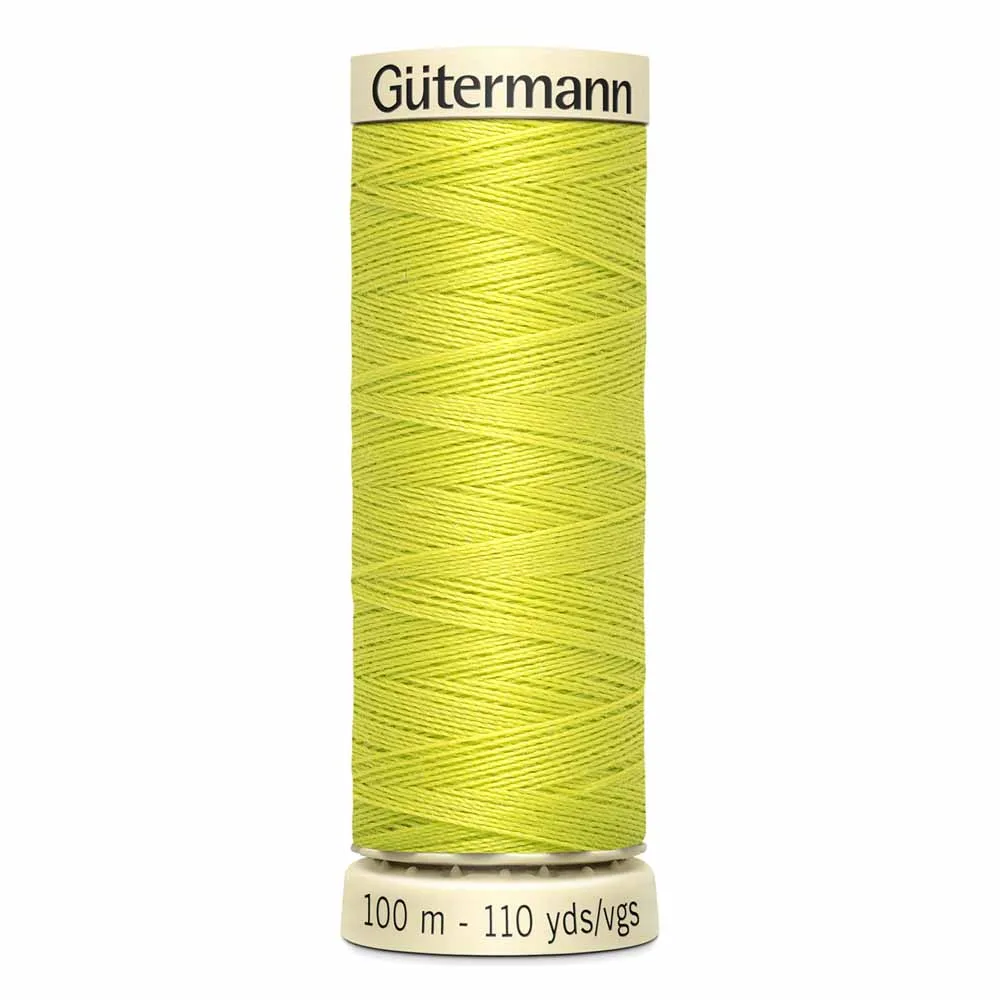 712 - Lime - Gutermann Sew-All Thread  - 100 metres