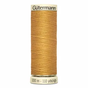 865 - Gold - Gutermann Sew-All Thread - 100 metres