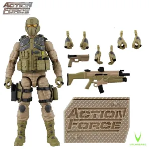 Action Force Desert Steel Brigade 1/12 Scale Action Figure - Valaverse