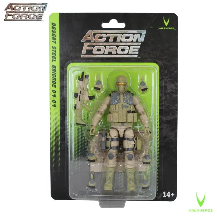 Action Force Desert Steel Brigade 1/12 Scale Action Figure - Valaverse