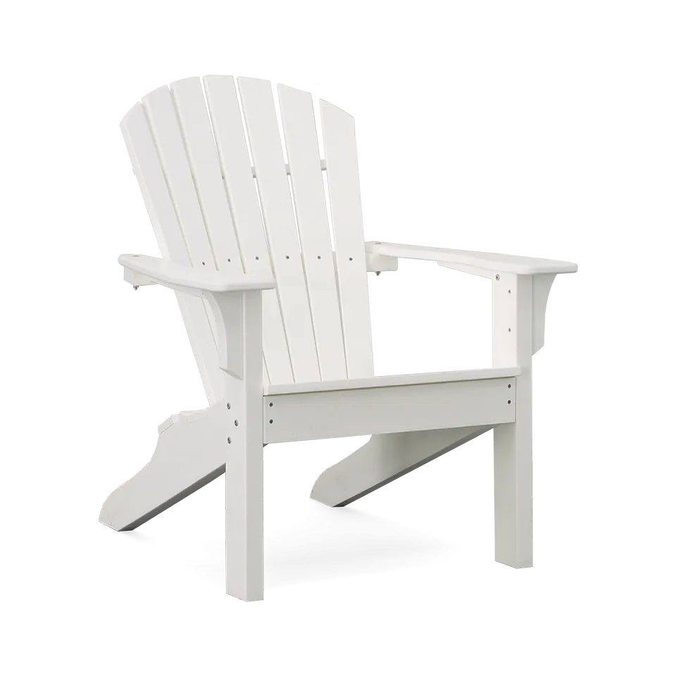 ADIRONDACK SHELLBACK CHAIR, WHITE