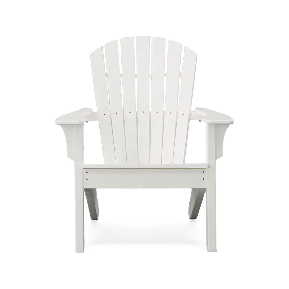 ADIRONDACK SHELLBACK CHAIR, WHITE