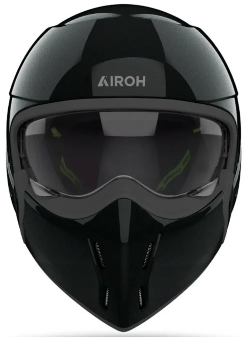 Airoh J110 Paisley Gloss Black Glitter Full / Open Face Helmet