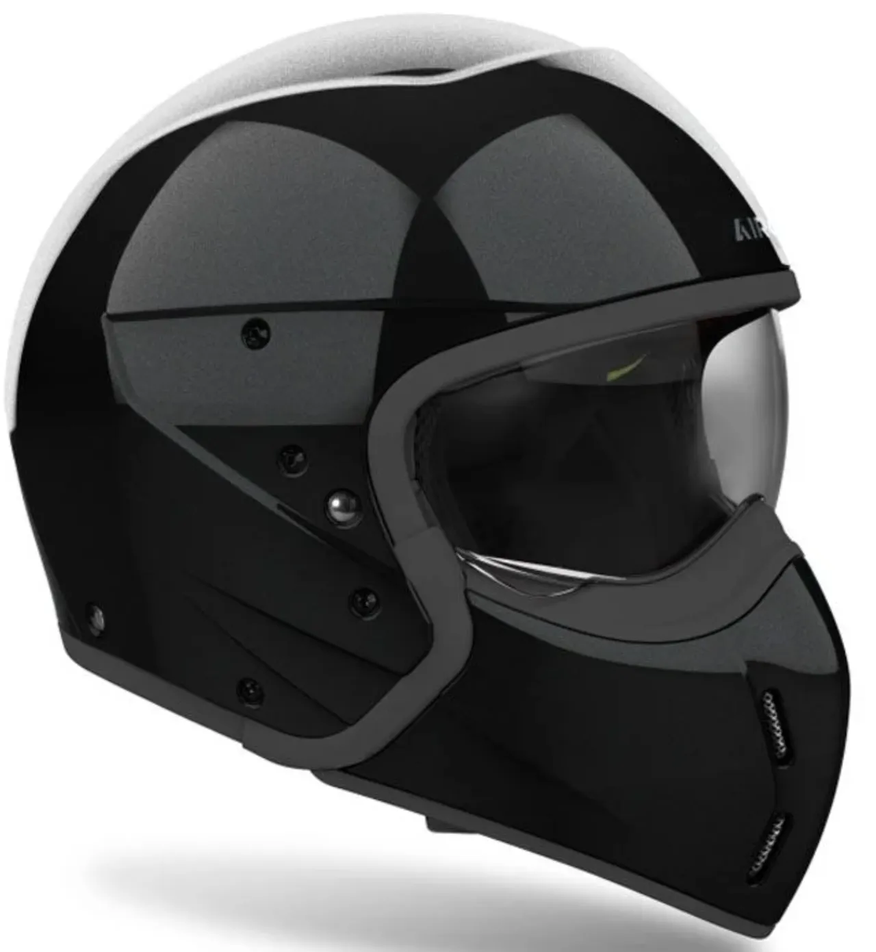 Airoh J110 Paisley Gloss Black Glitter Full / Open Face Helmet