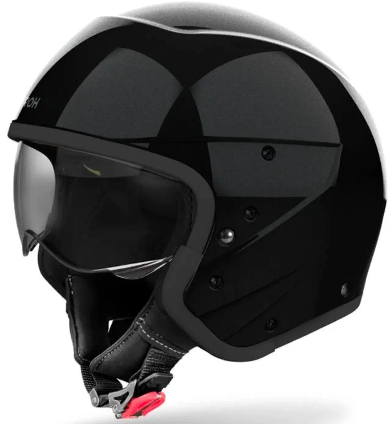 Airoh J110 Paisley Gloss Black Glitter Full / Open Face Helmet