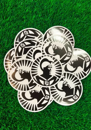 ALOHA WEEK STICKER - BLACK & WHITE