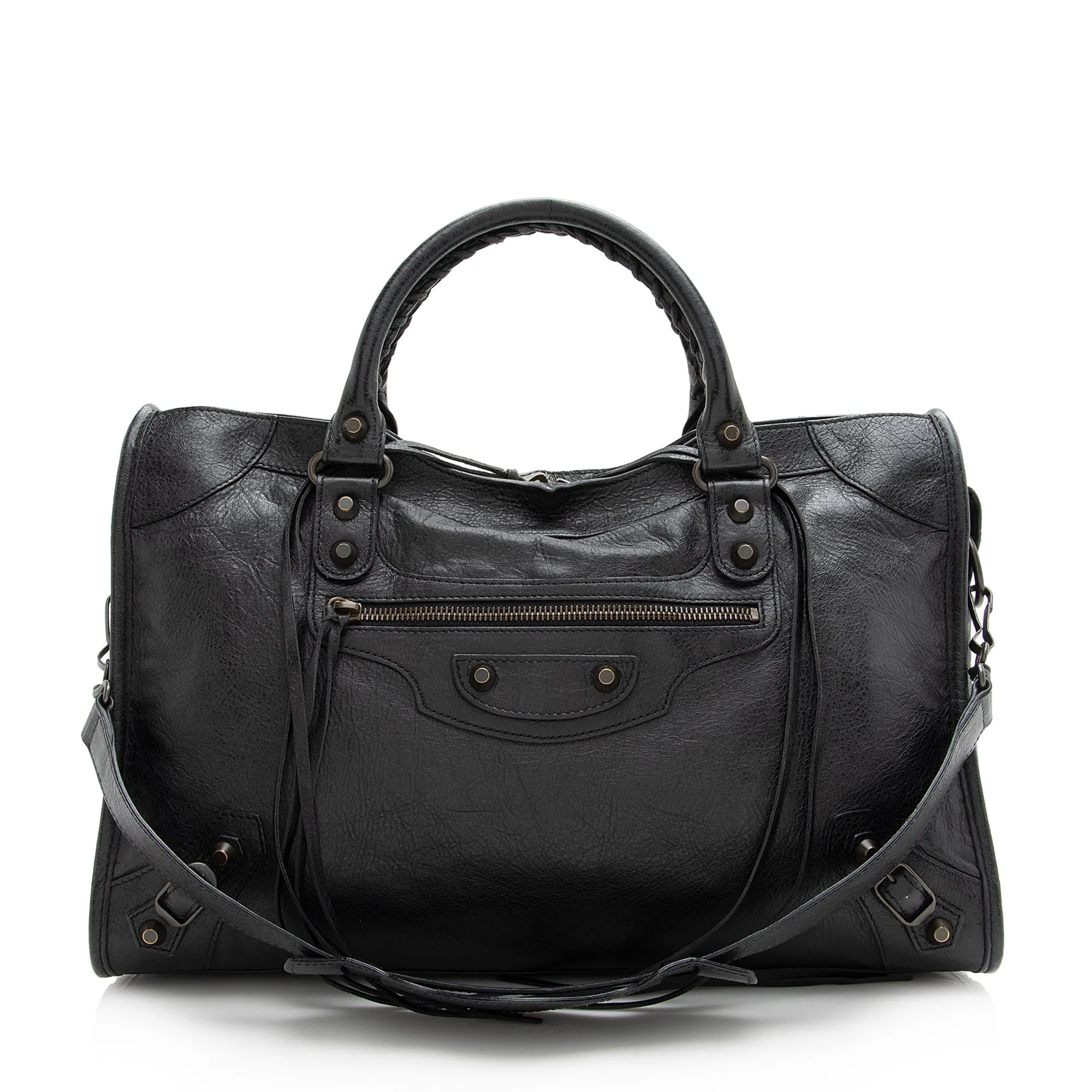 Balenciaga Agneau Classic City Satchel