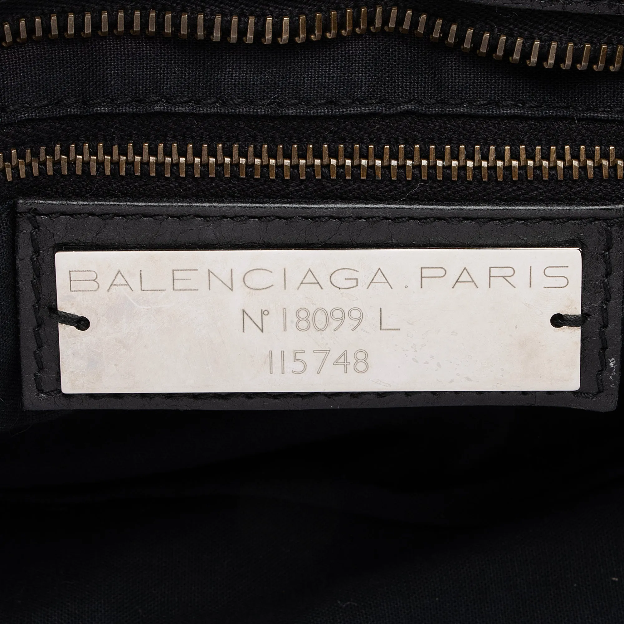 Balenciaga Agneau Classic City Satchel