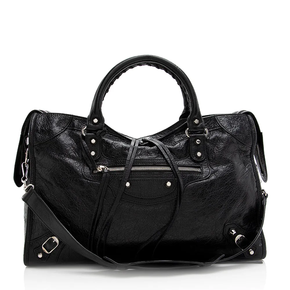 Balenciaga Agneau Classic City Satchel