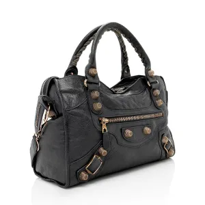 Balenciaga Agneau Giant 12 City Satchel