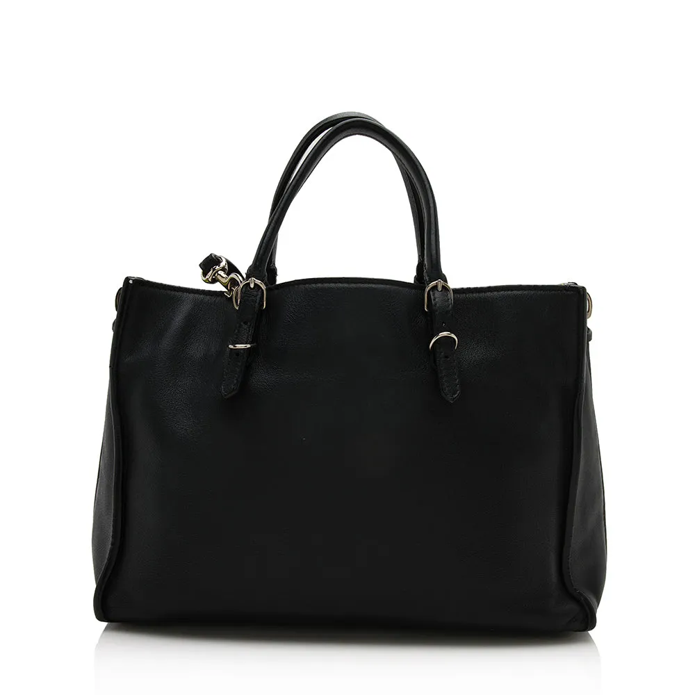 Balenciaga Calfskin Papier A6 Zip Around Tote - FINAL SALE