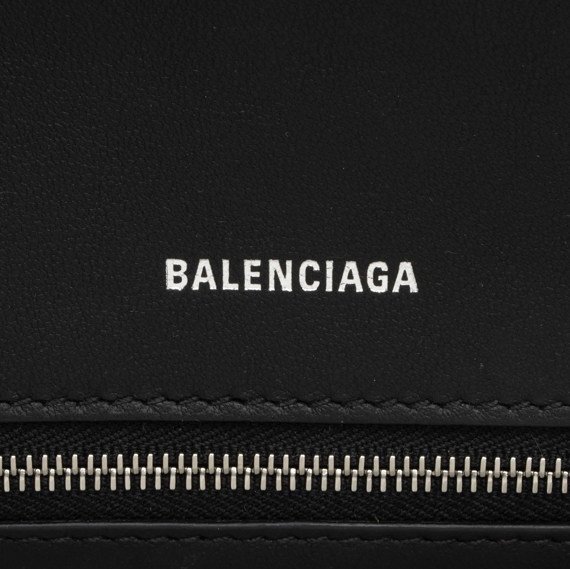 Balenciaga Grained Calfskin Hourglass Small Top Handle