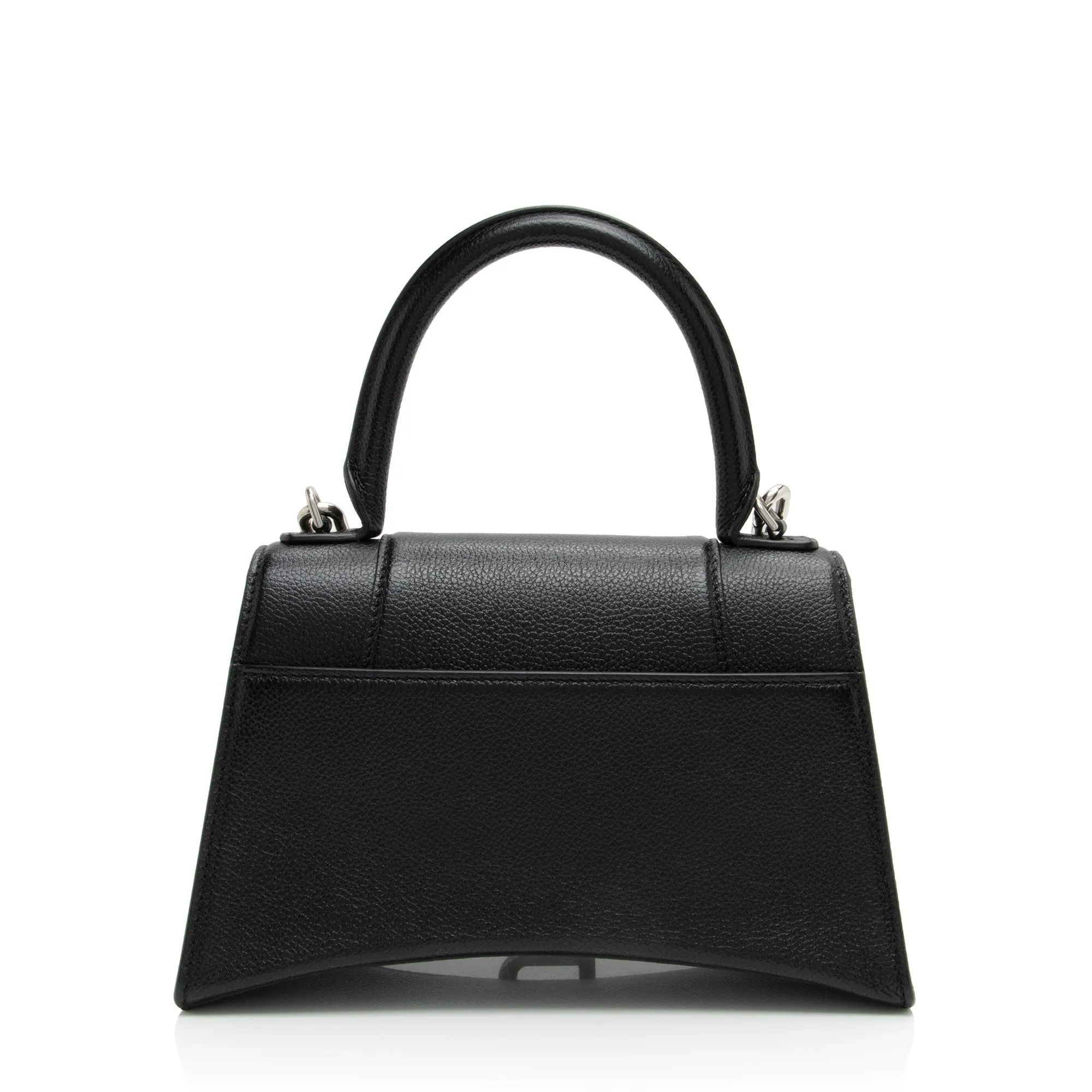 Balenciaga Grained Calfskin Hourglass Small Top Handle