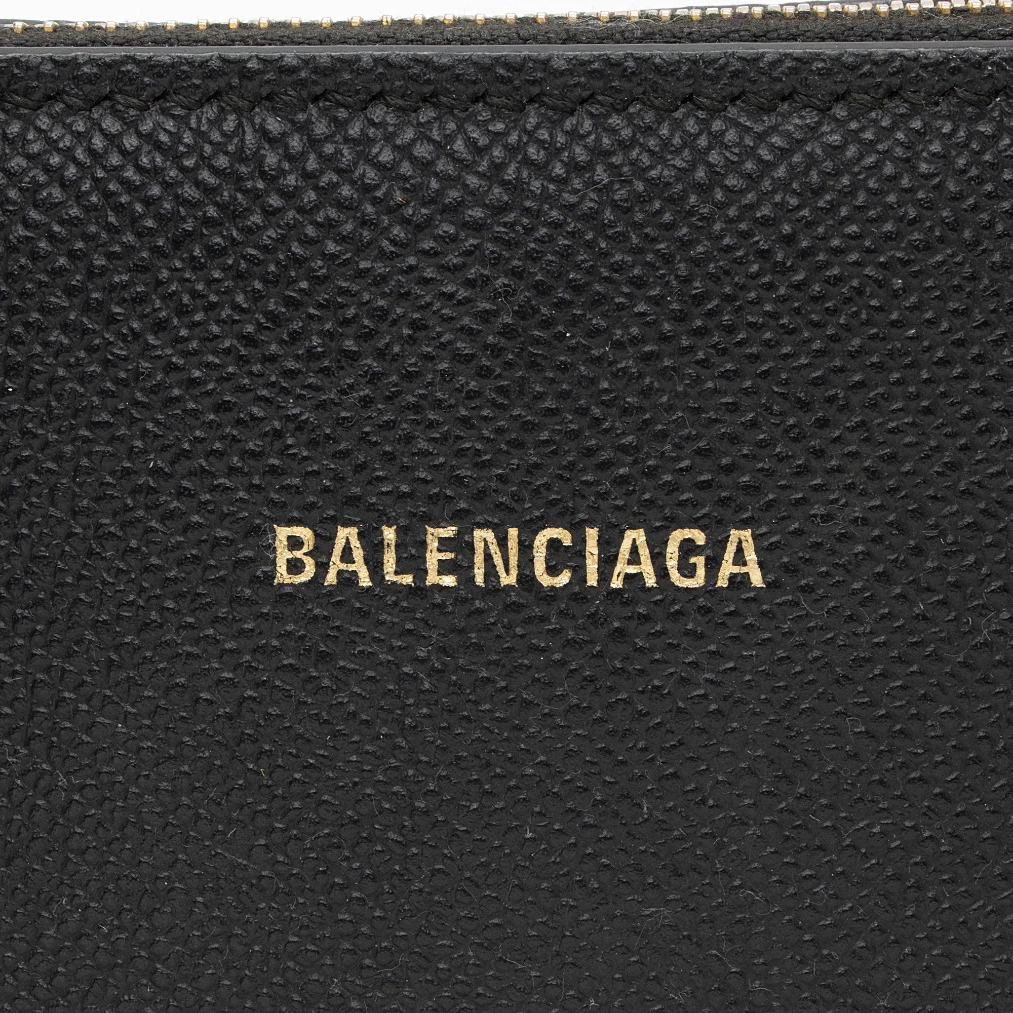 Balenciaga Grained Calfskin Ville Medium Top Handle Bag