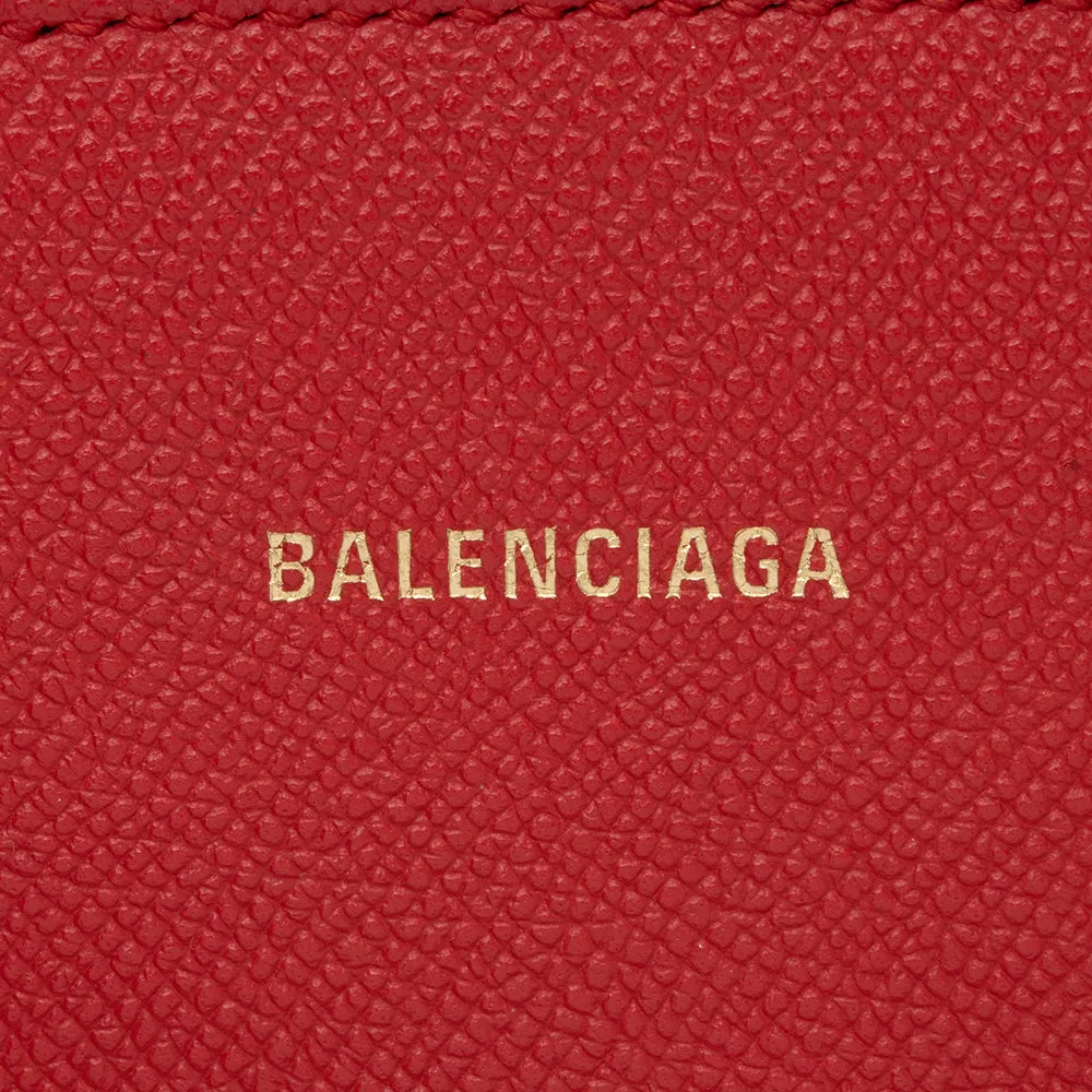 Balenciaga Grained Calfskin Ville Medium Top Handle Bag