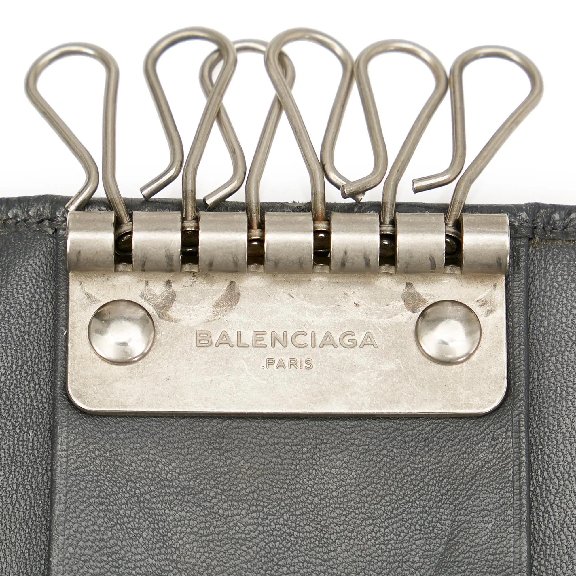 Balenciaga Leather Key Holder