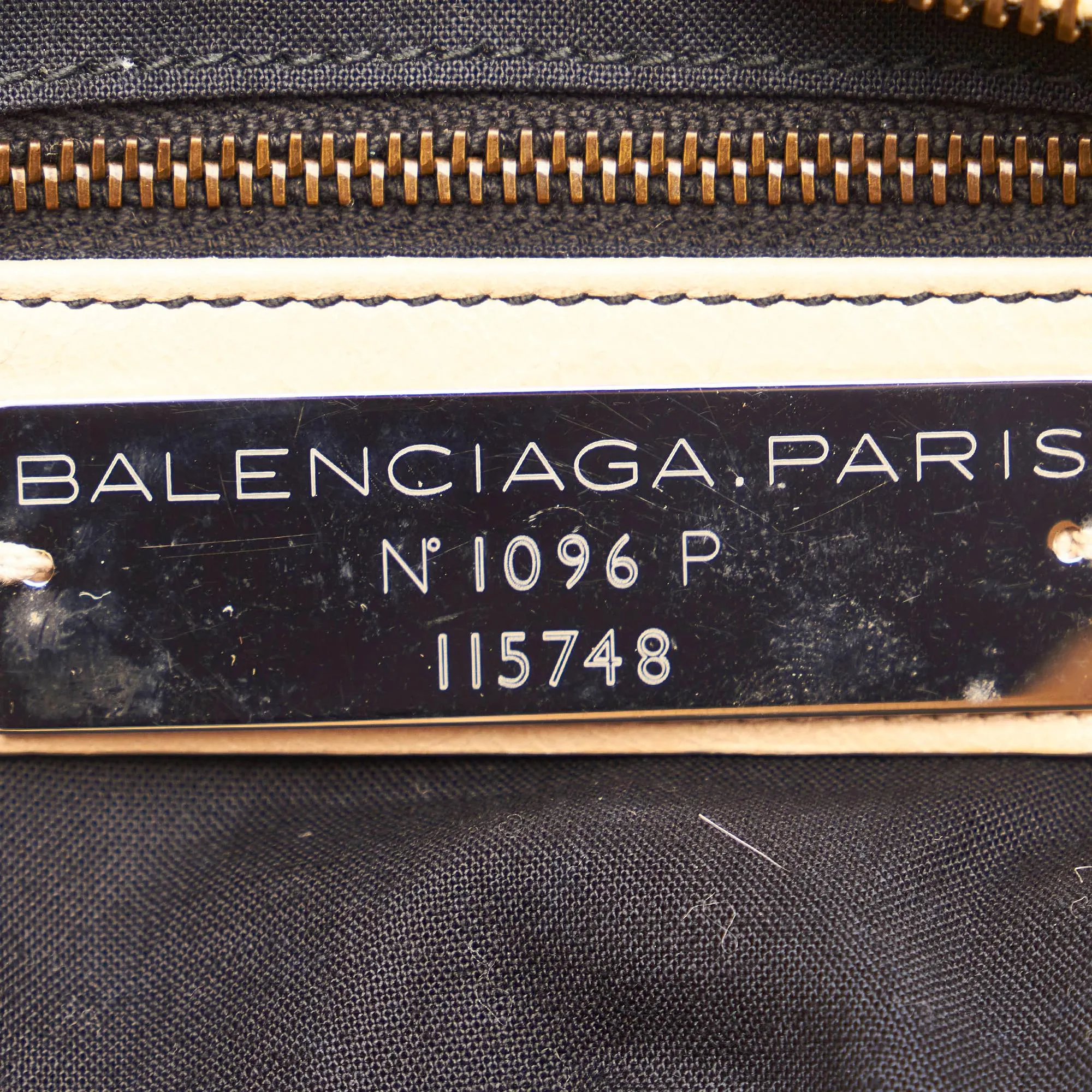 Balenciaga Motocross Classic City Leather Satchel