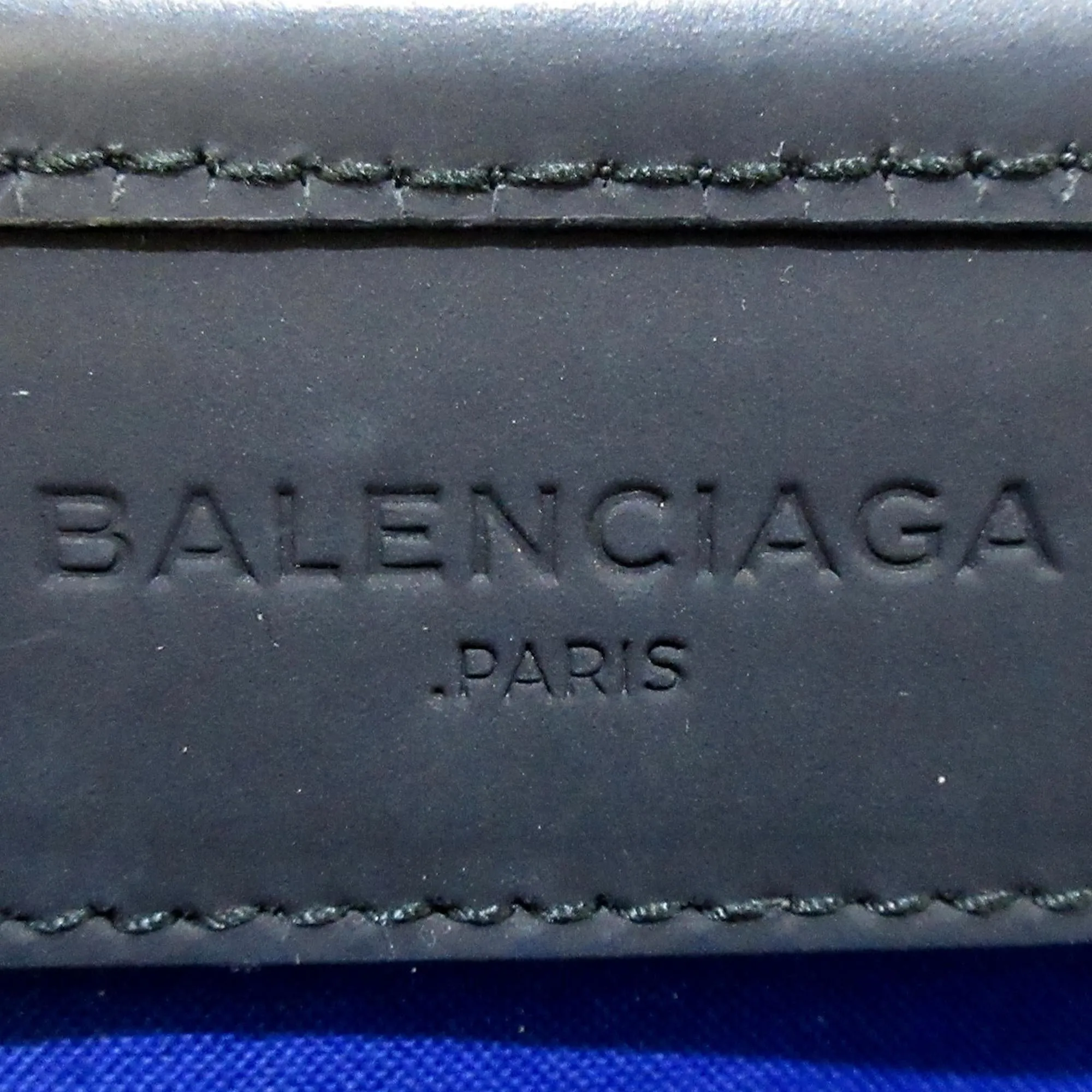 Balenciaga Navy Cabas S Tote