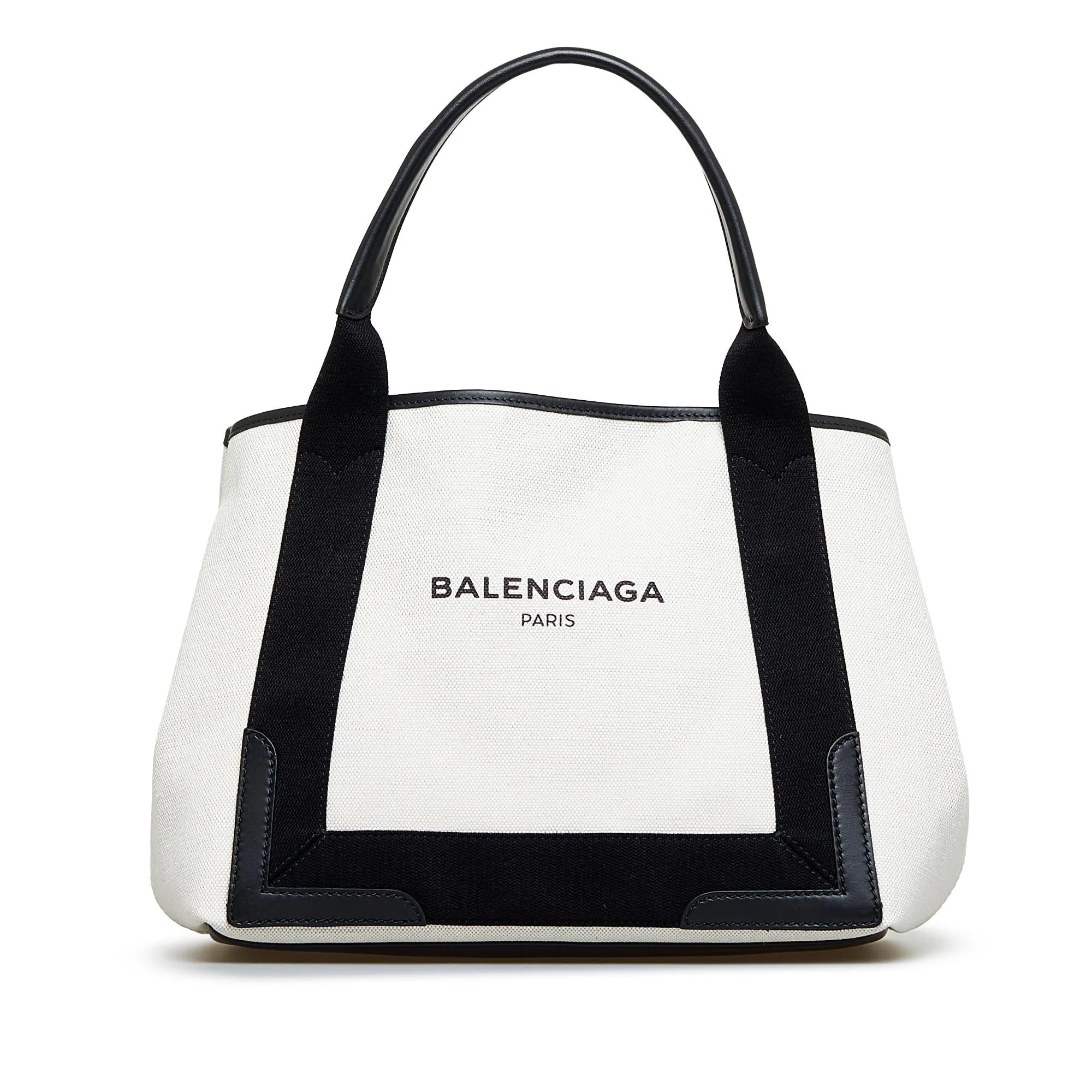 Balenciaga Navy Cabas S Tote