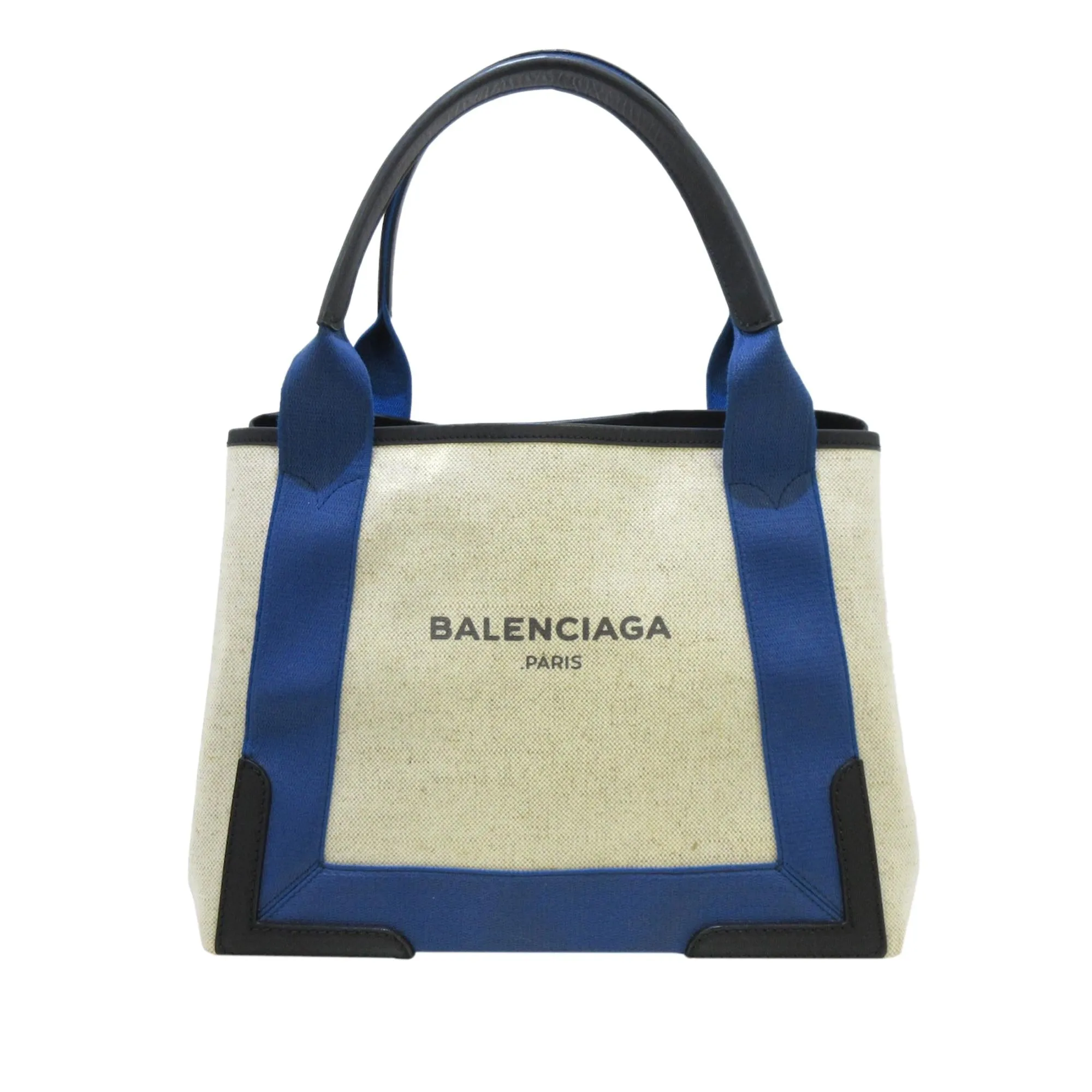 Balenciaga Navy Cabas S Tote