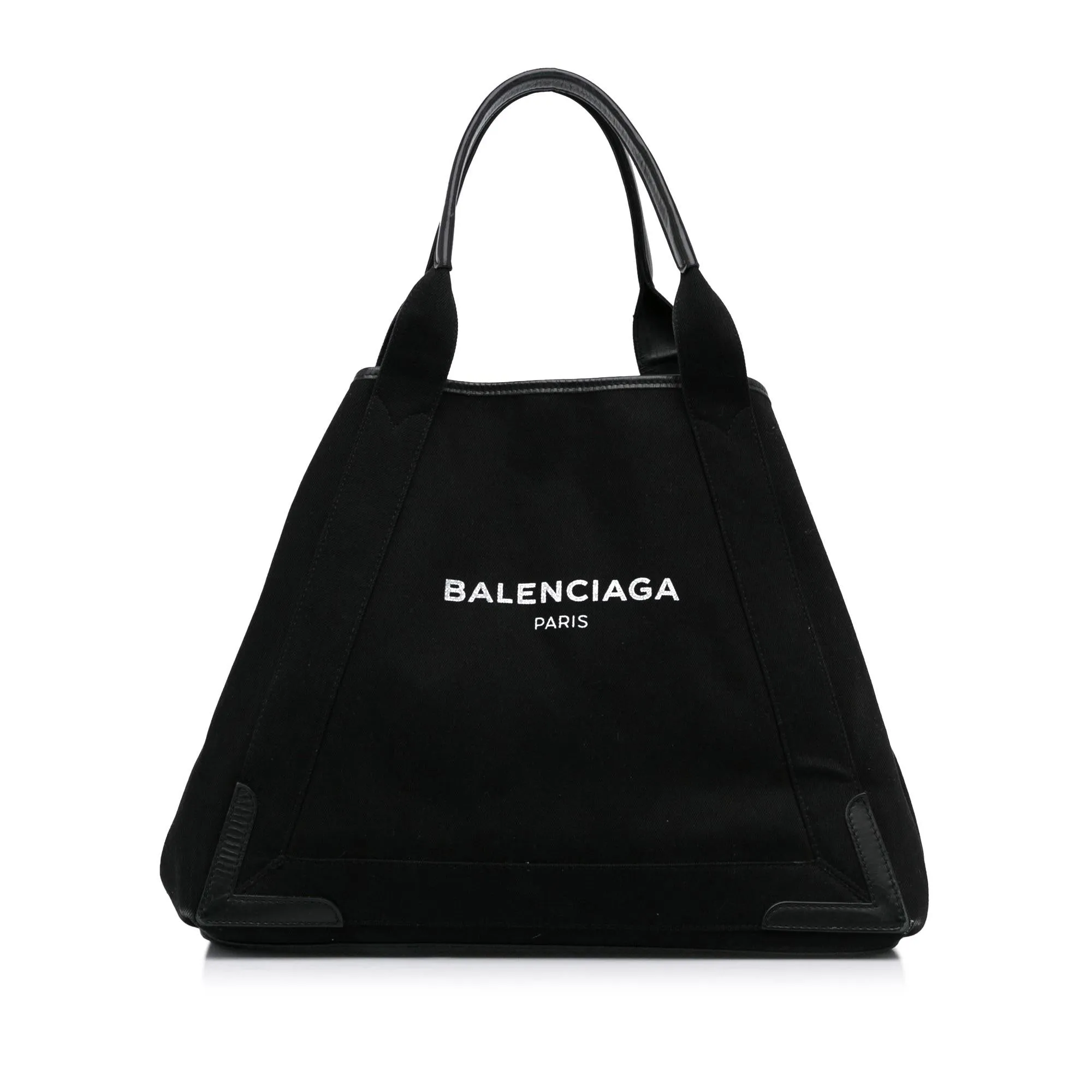 Balenciaga Navy Cabas Tote M