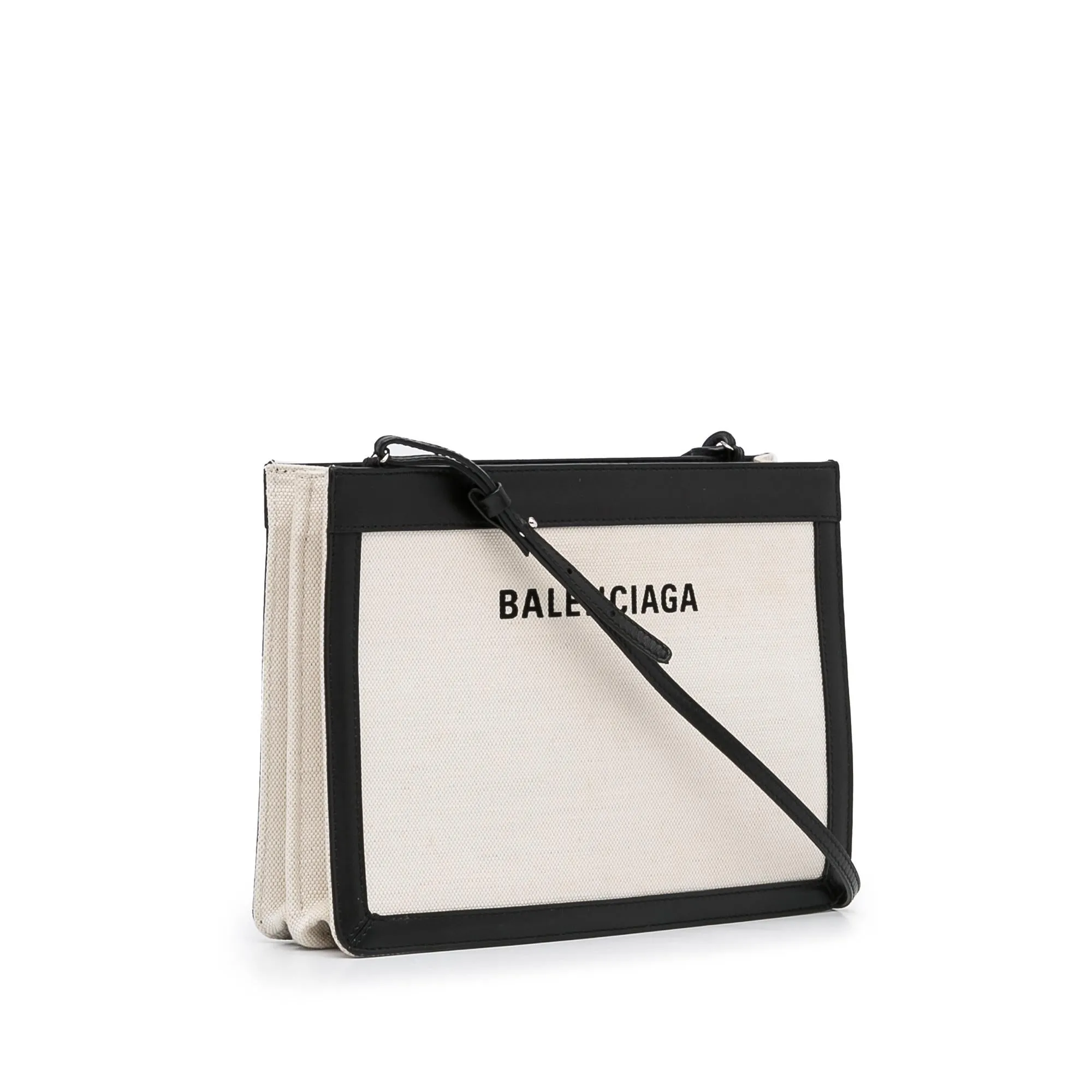 Balenciaga Navy Pochette