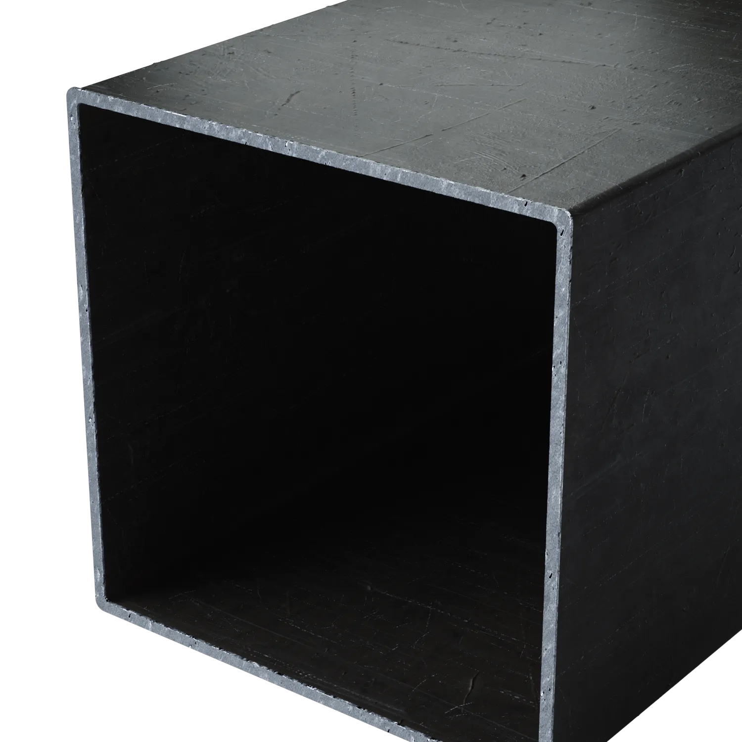 Black Steel Square Tube