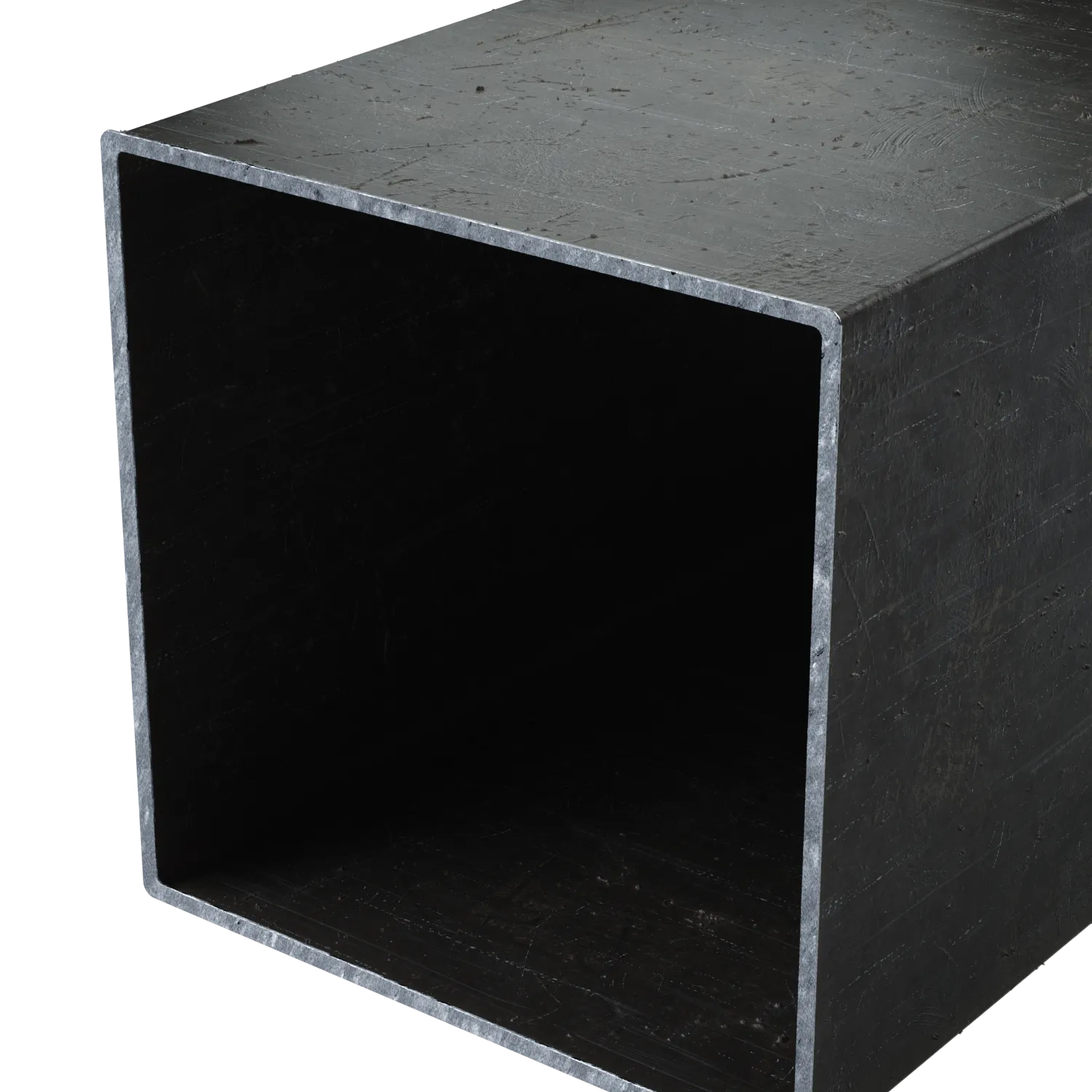 Black Steel Squared Tube