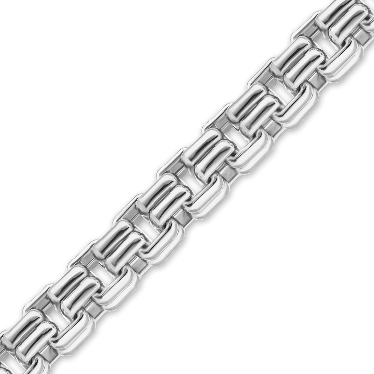 Bulk / Spooled Double Venetian Box Chain in Sterling Silver (2.60 mm - 4.30 mm)