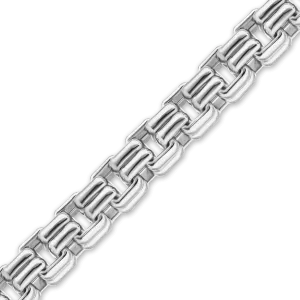 Bulk / Spooled Double Venetian Box Chain in Sterling Silver (2.60 mm - 4.30 mm)