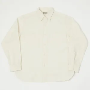 Buzz Rickson's Chambray Work Shirt - White