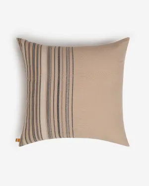 Camel Extra Weft Cotton Cushion Cover