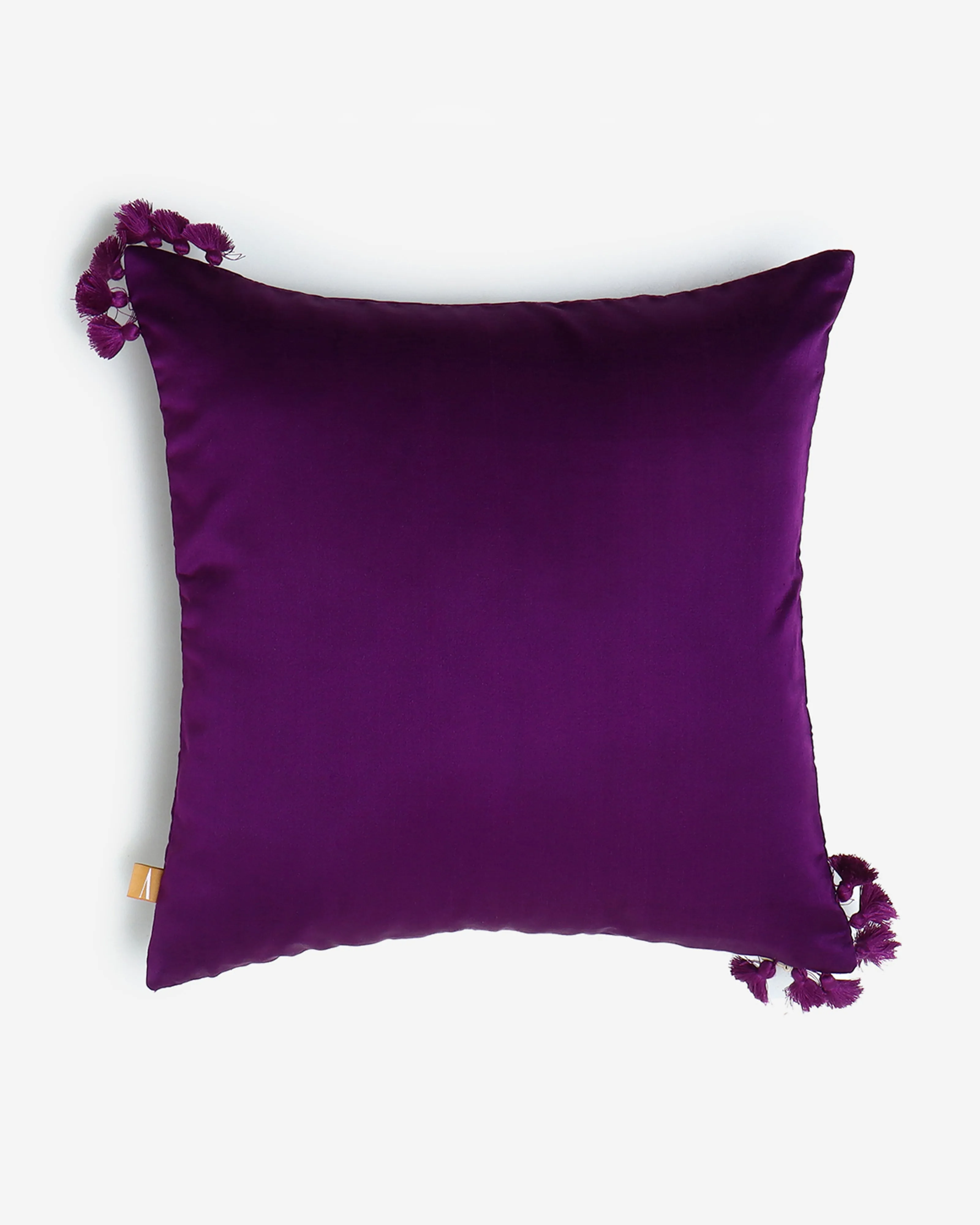 Charisma Satin Silk Cotton Cushion Cover