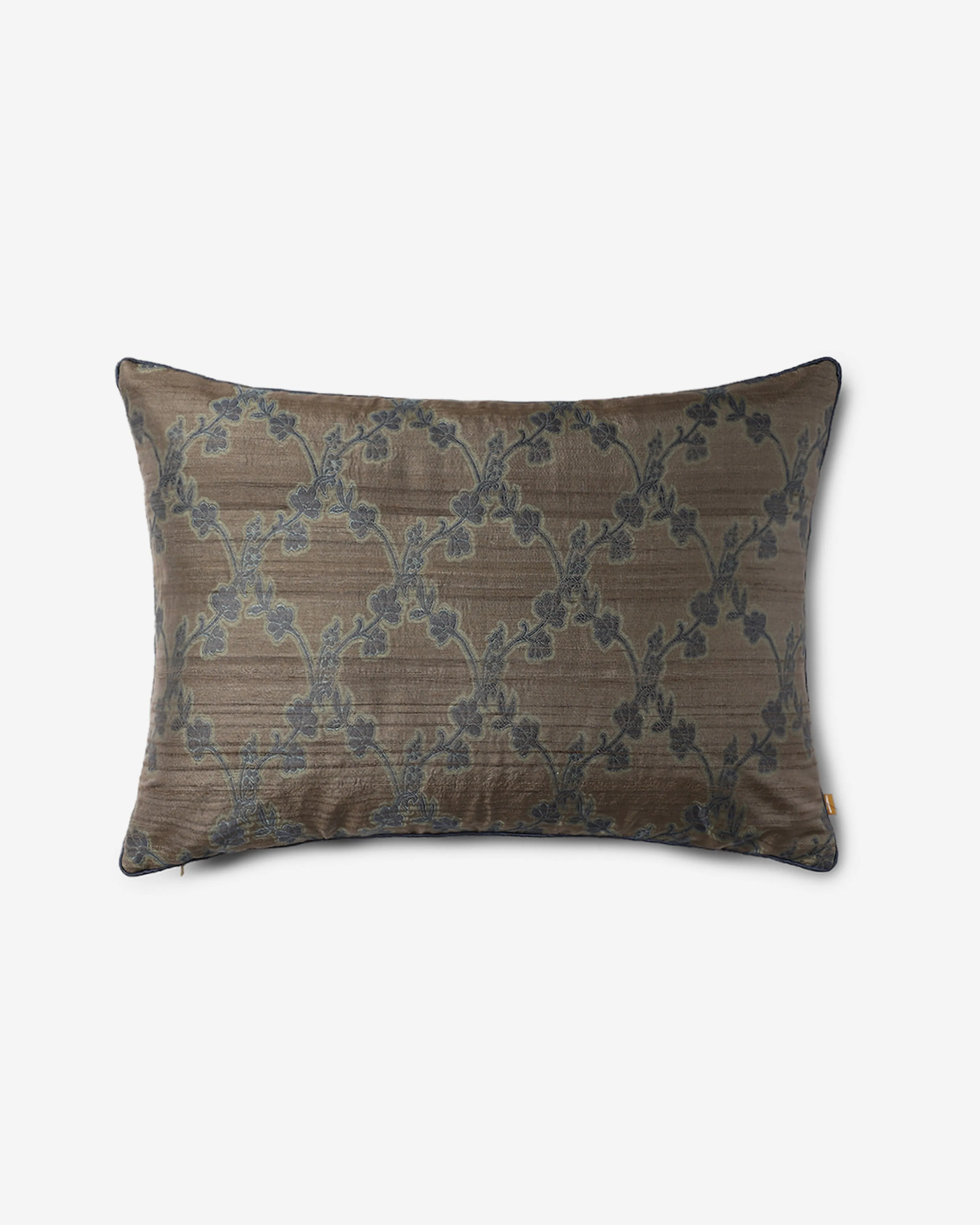 Chintzy Satin Brocade Silk Cushion Cover