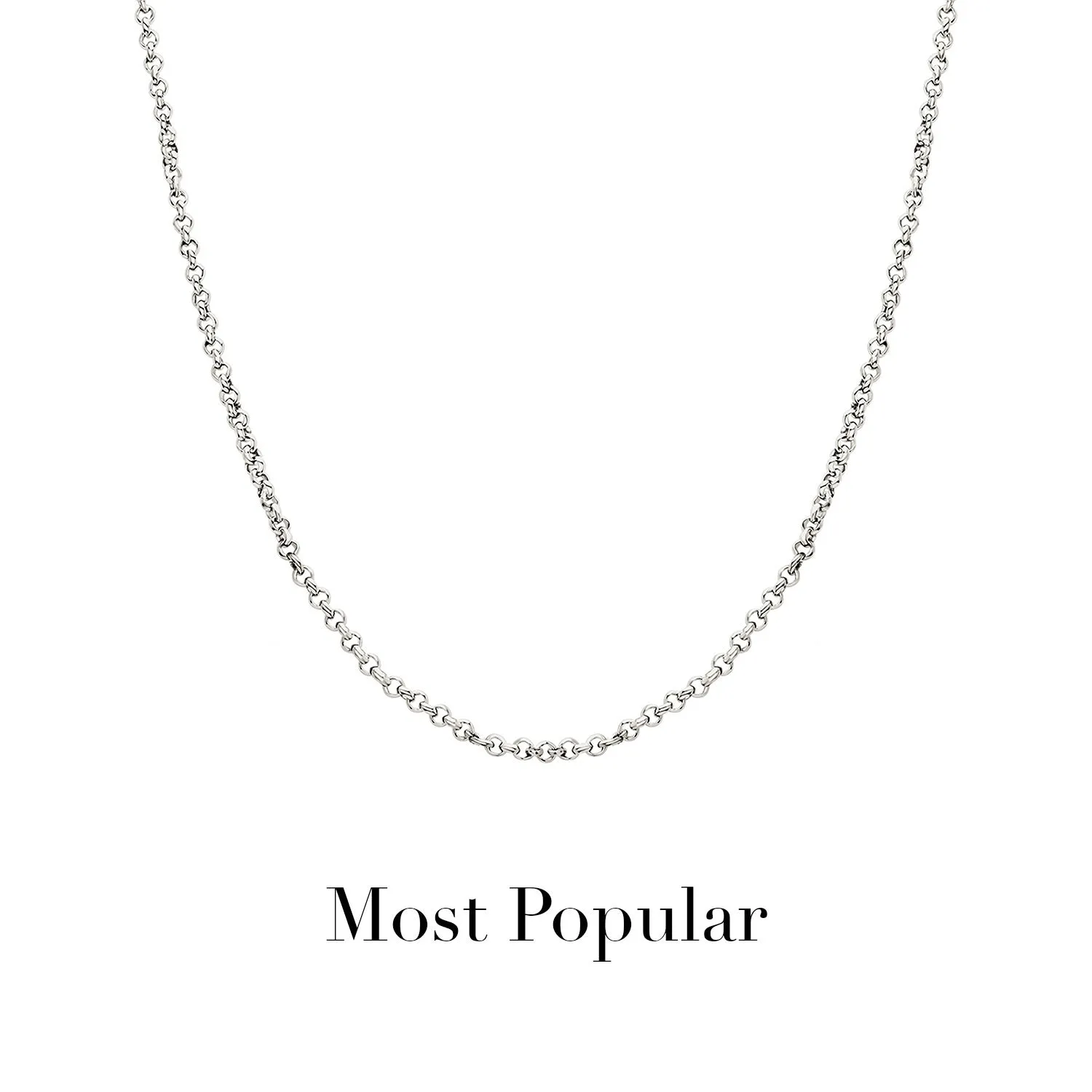 Cursive Name Necklace (Silver)