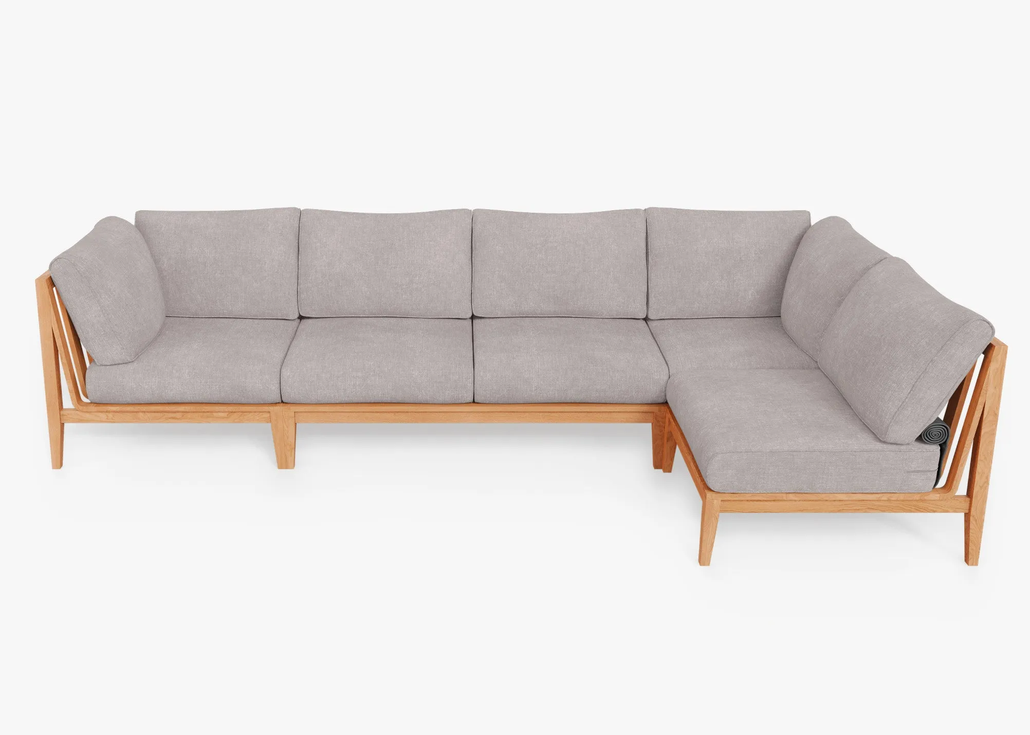 Fabric for Teak L Sectional - 5 Seat