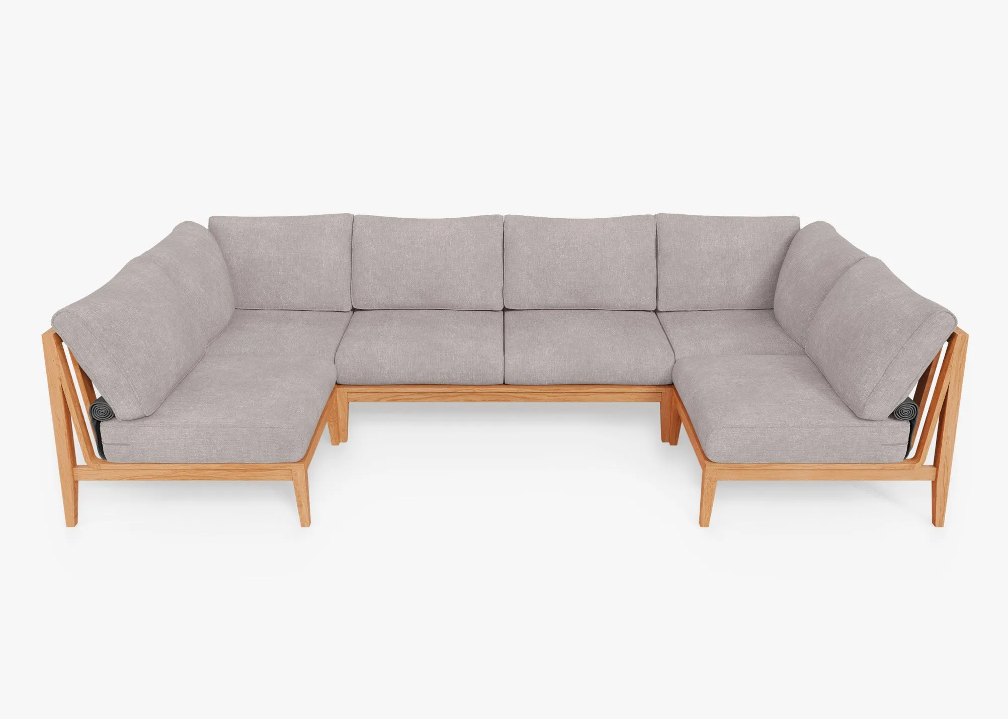 Fabric for Teak U Sectional - 6 Seat