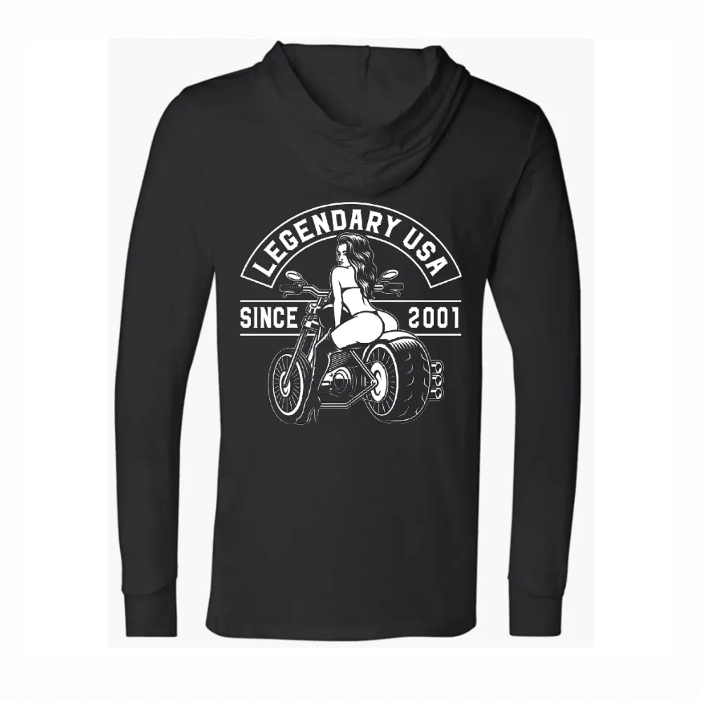 Legendary 'Booty Call' Light Weight Motorcycle Hoodie