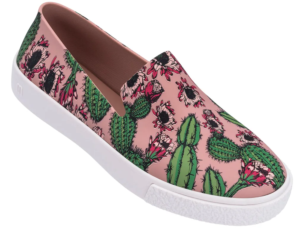 Melissa Ground III AD Pink Printed Sneakers