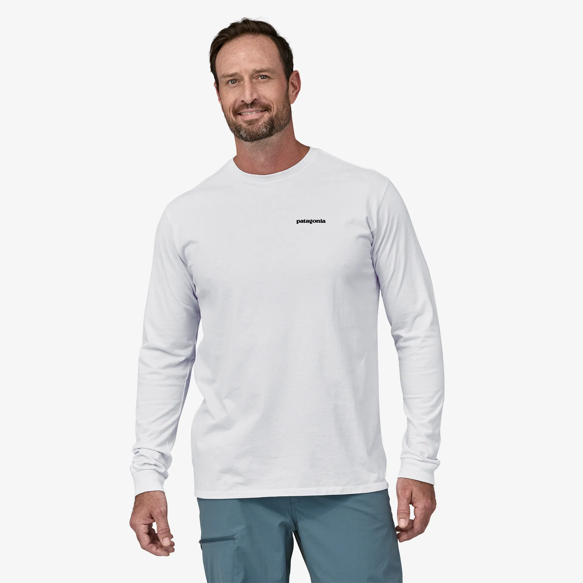 Men's Long-Sleeved P-6 Logo Responsibili-Tee®