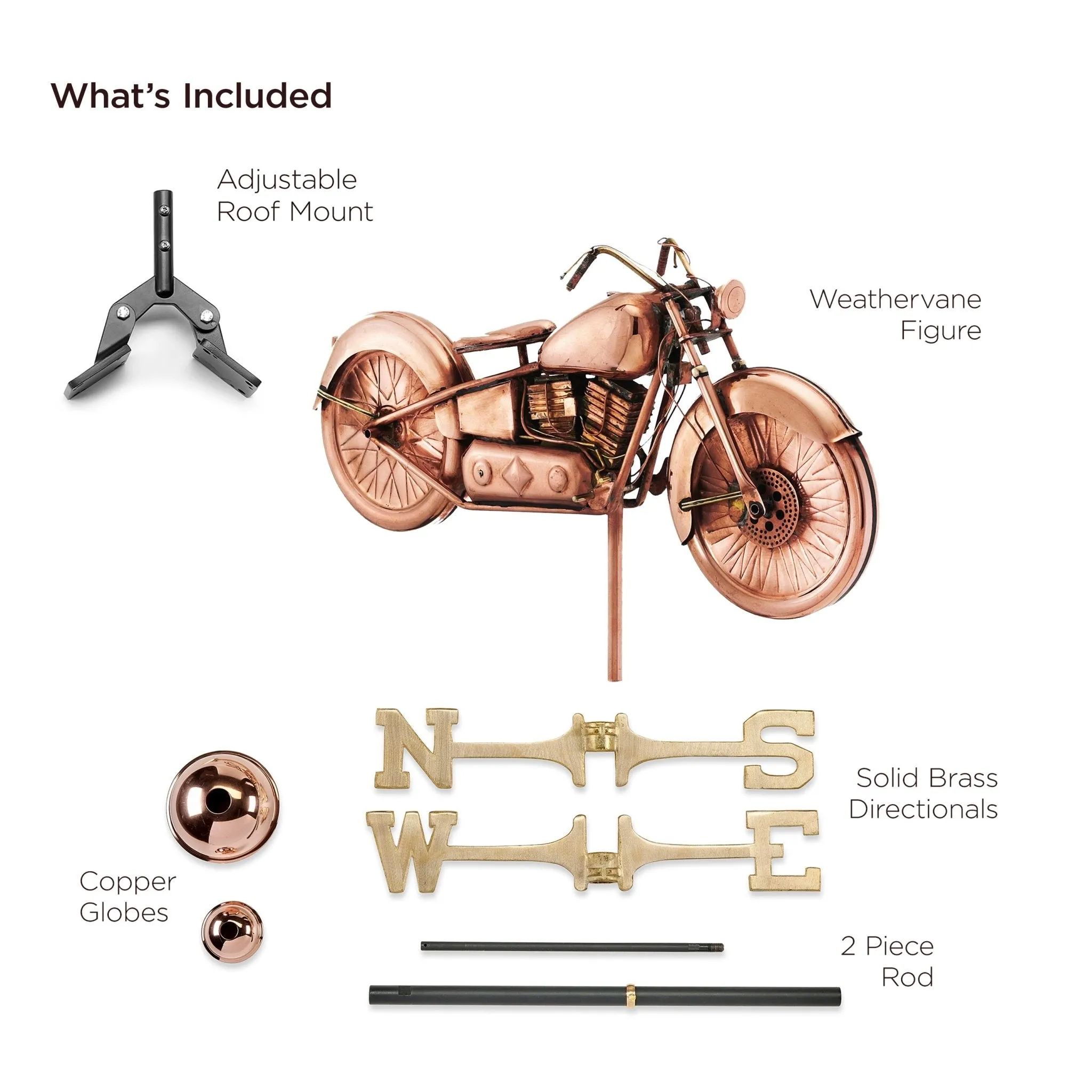 Motorcycle Weathervane