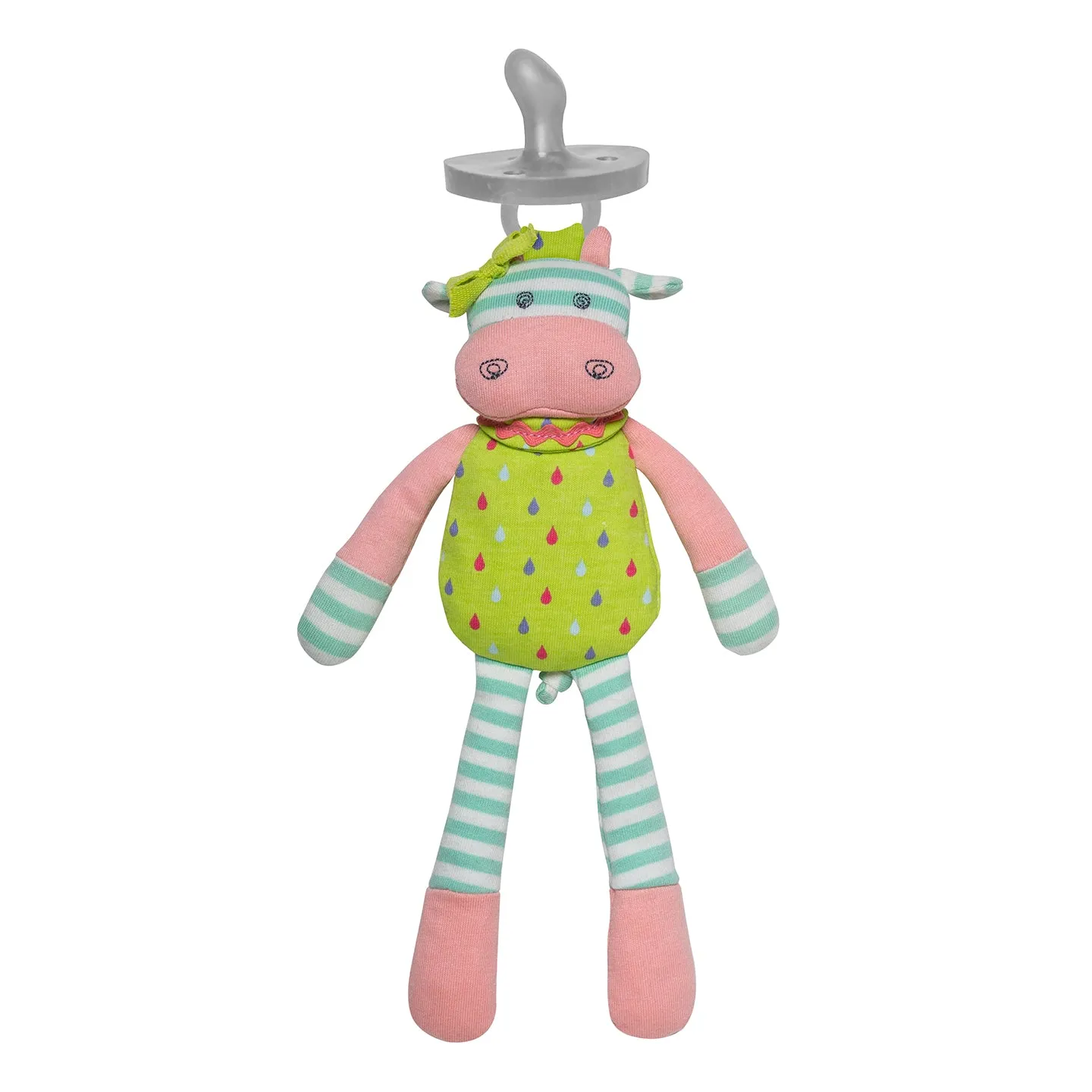 Organic Pacifier Buddies - Belle Cow